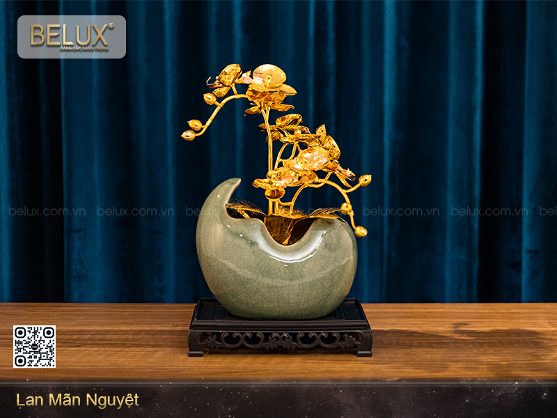 Lan mãn nguyệt mạ vàng 24k&nbsp;